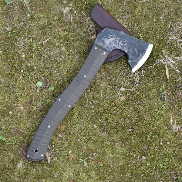 Light Hatchet, Full-tang with Linen Micarta Scales