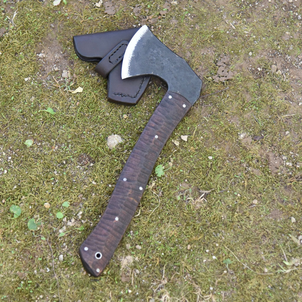 Light Hatchet, Full-tang with Walnut Scales